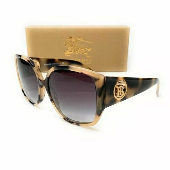 Burberry Women's Spotted Grey Gradient Sunglasses!